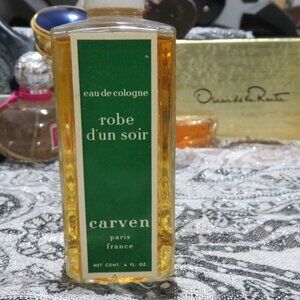 Robe D'Un Soir EDC Splash 4 OZ By CARVEN discontinued fragrance Rare Vintage